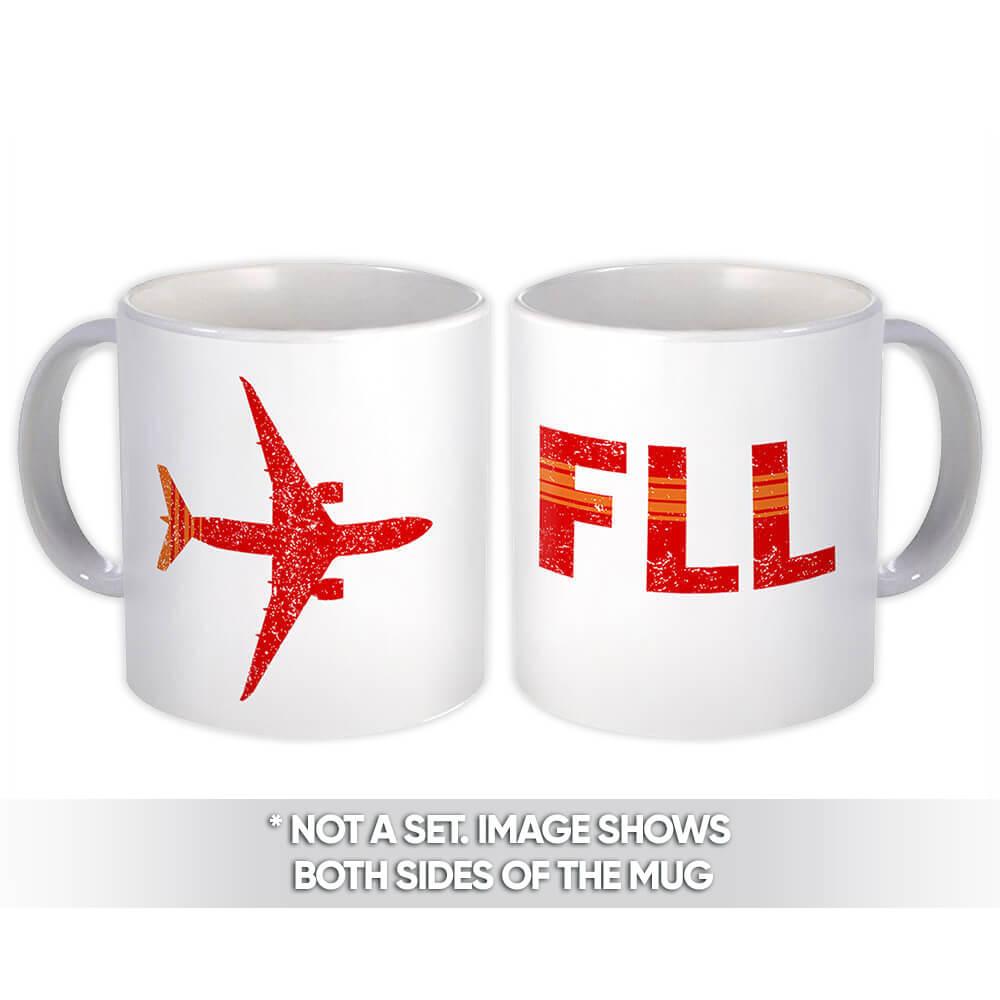 Gift Mug : USA Fort Lauderdale Airport Florida FLL Travel Airline Pilot AIRPORT