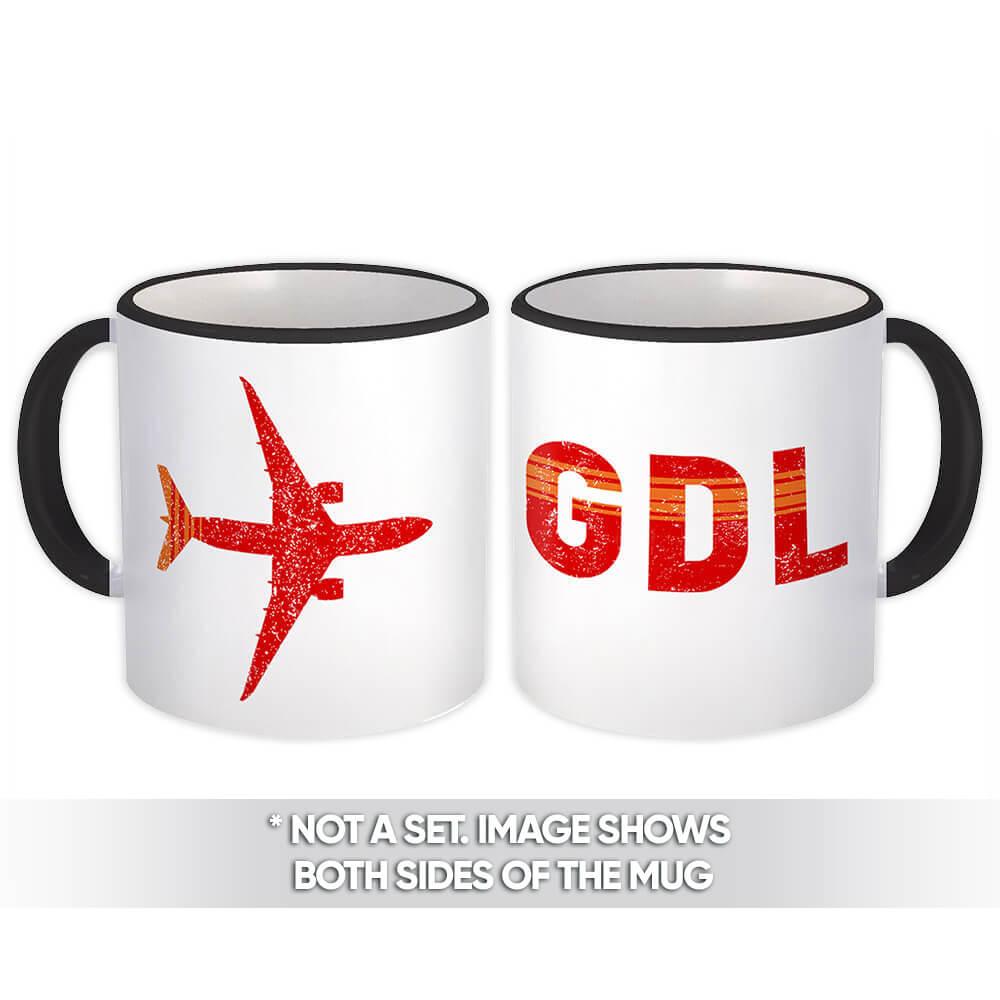 Gift Mug : Mexico Guadalajara Airport GDL Travel Airline Pilot AIRPORT