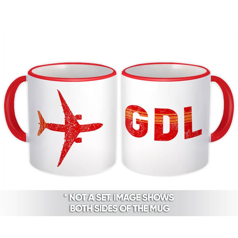 Gift Mug : Mexico Guadalajara Airport GDL Travel Airline Pilot AIRPORT