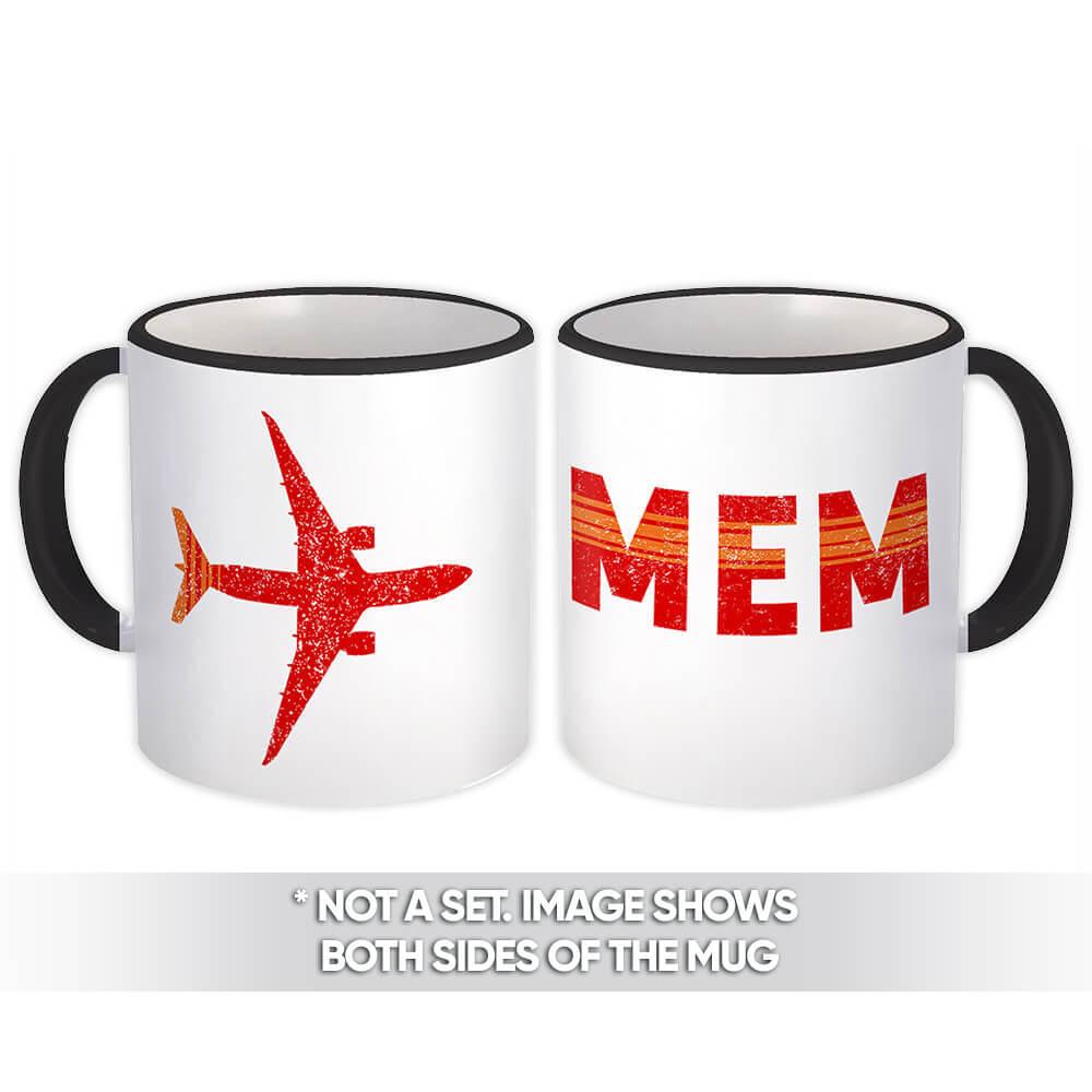 Gift Mug : USA Memphis Airport Tennessee MEM Travel Airline Pilot AIRPORT