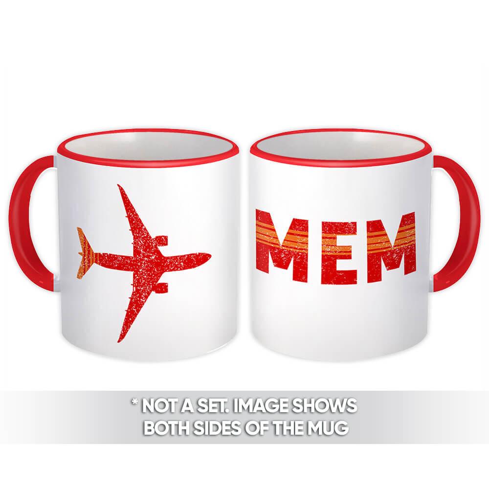 Gift Mug : USA Memphis Airport Tennessee MEM Travel Airline Pilot AIRPORT