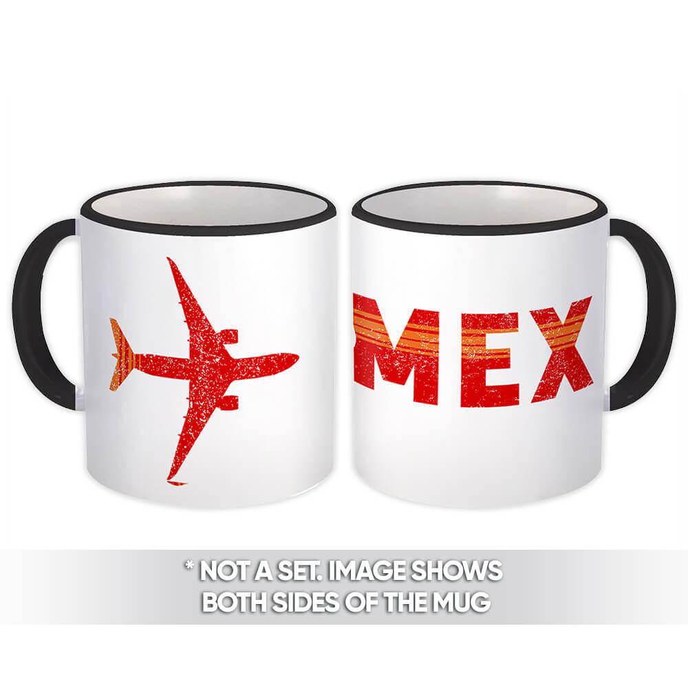 Gift Mug : Mexico City Airport ME Travel Airline Pilot AIRPORT