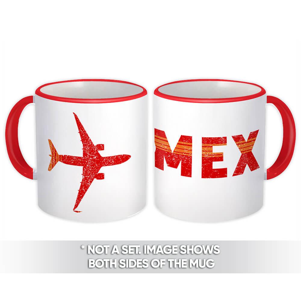 Gift Mug : Mexico City Airport ME Travel Airline Pilot AIRPORT