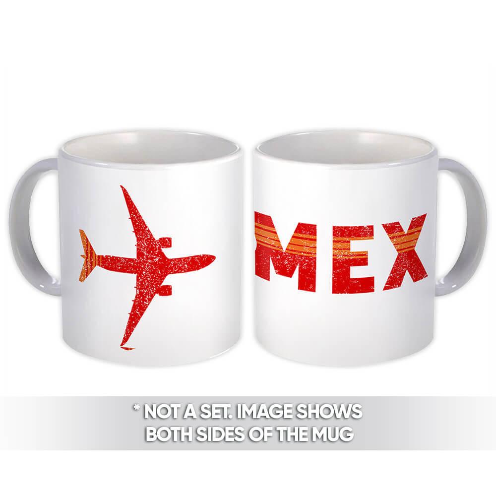 Gift Mug : Mexico City Airport ME Travel Airline Pilot AIRPORT