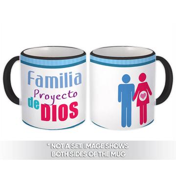 Familia Proyecto de Dios : Gift Mug Taza Cristiana Catolica Spanish Espanol