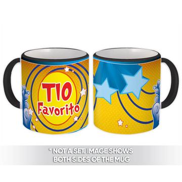 Tio Favorito : Gift Mug For Uncle in Spanish Portuguese Favorite Uncle