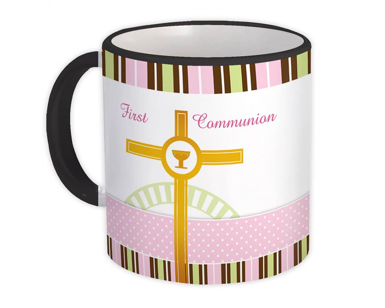 Gift Mug : First Communion Catholic Religious Holy