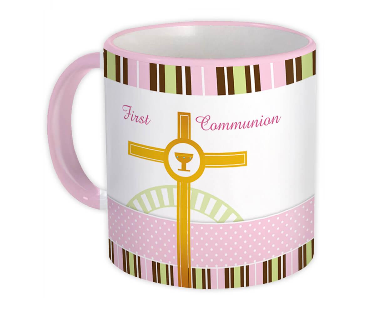 Gift Mug : First Communion Catholic Religious Holy