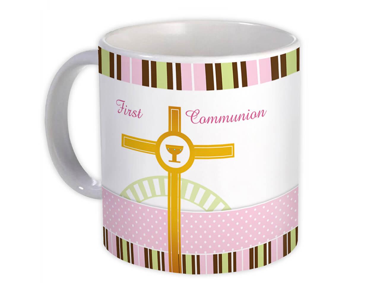 Gift Mug : First Communion Catholic Religious Holy