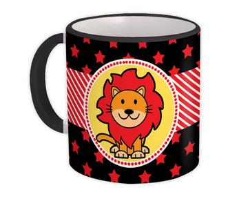 King of the Jungle Lion : Gift Mug for Kids Children Birthday Christmas Baby