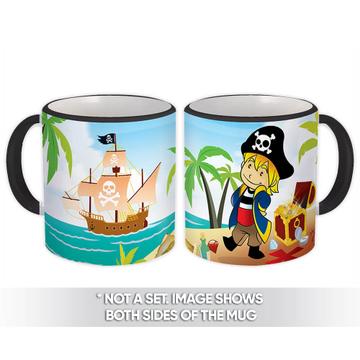 Pirate : Gift Mug for Kids Children Birthday Christmas Party