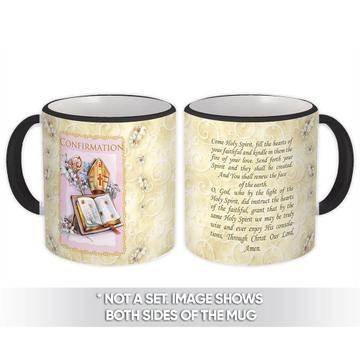 Confirmation : Gift Mug Catholic Religious Sacrament Souvenir Giveaway