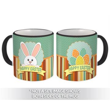 Bunny Happy Easter : Gift Mug Holy Week Spring Holiday