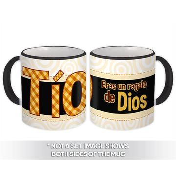 Tio Regalo de Dios : Gift Mug Spanish Espanol Christian Cristiana Catholic