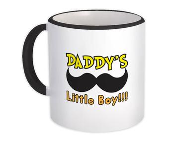 Mustache : Gift Mug Baby Daddy Little Boy Cute Fathers Day New Baby