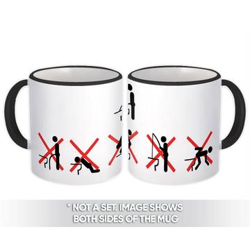 How To Piss Male Restroom : Gift Mug Funny Correct Way Sarcastic