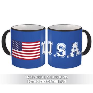 American Flag U.S.A. : Gift Mug United States of America