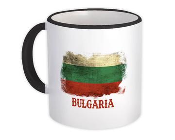 Bulgaria Bulgarian Flag : Gift Mug Europe Country Souvenir Sofia Distressed Art Patriotic Vintage