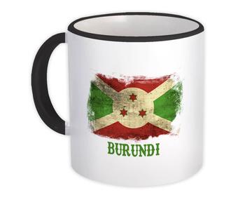 Burundi Burundian Flag : Gift Mug Africa African Country Souvenir Patriotic Vintage Pride Art