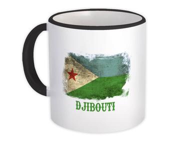 Djibouti Djiboutian Flag : Gift Mug Africa African Country Souvenir National Vintage Pride Art