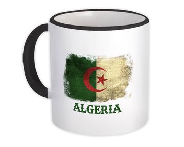 Algeria Algerian Flag : Gift Mug Africa African Country Souvenir National Vintage Pride Art