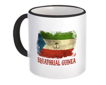 Equatorial Guinea Guinean Flag : Gift Mug Africa African Country Souvenir National Vintage Art