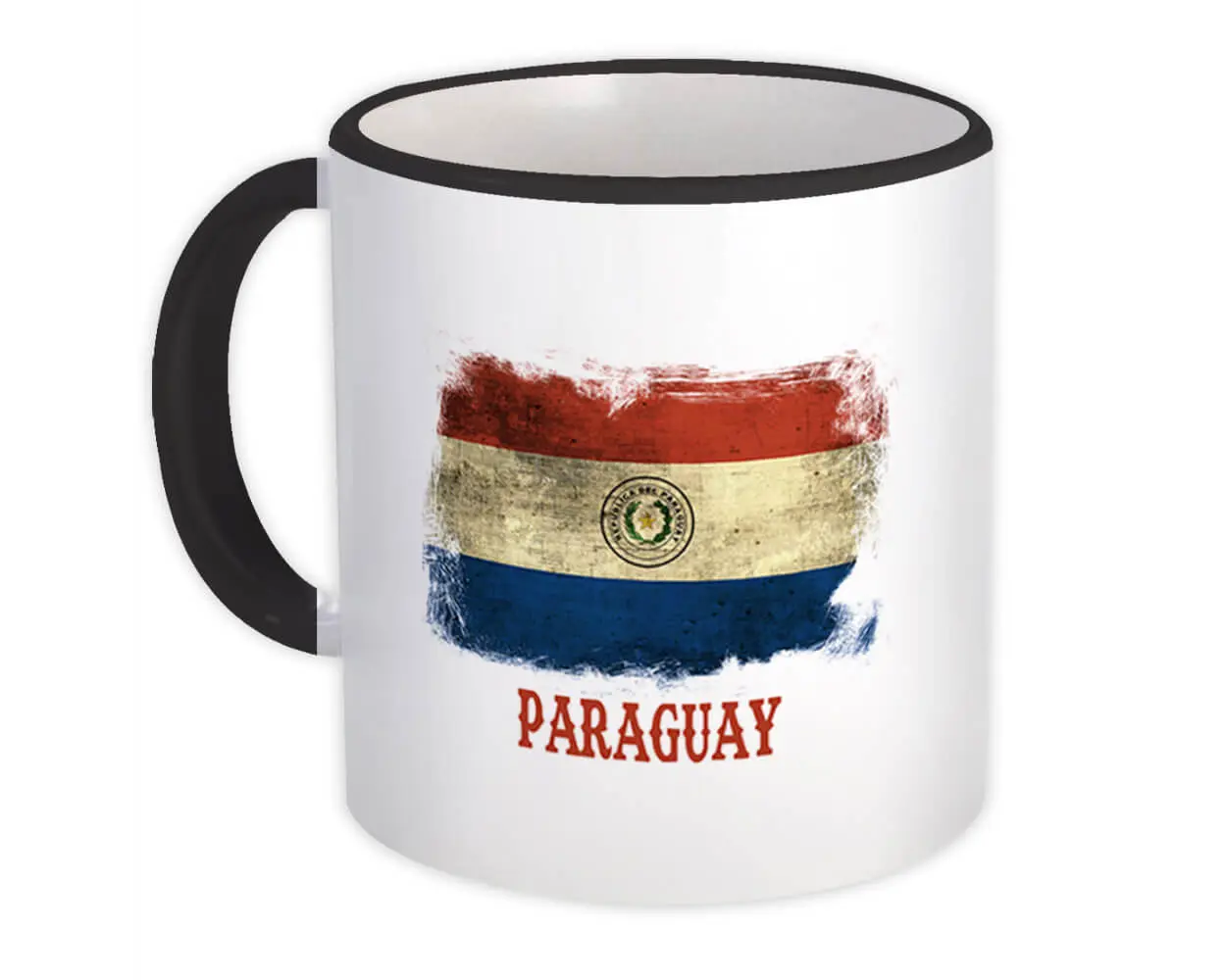 Paraguay Paraguayan Flag : Gift Mug South America Latin Country Vintage Souvenir Art Print