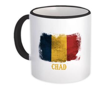 Chad Chadian Flag : Gift Mug Distressed Africa African Country Souvenir National Vintage Art