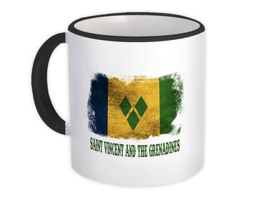 Saint Vincent And The Grenadines Flag : Gift Mug Central America American Country Souvenir