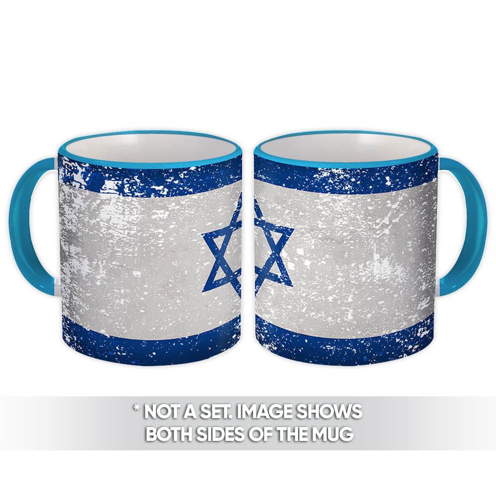 Coffee Mug Flag Tea Birthday Gift Christmas Cup Israel Israeli 