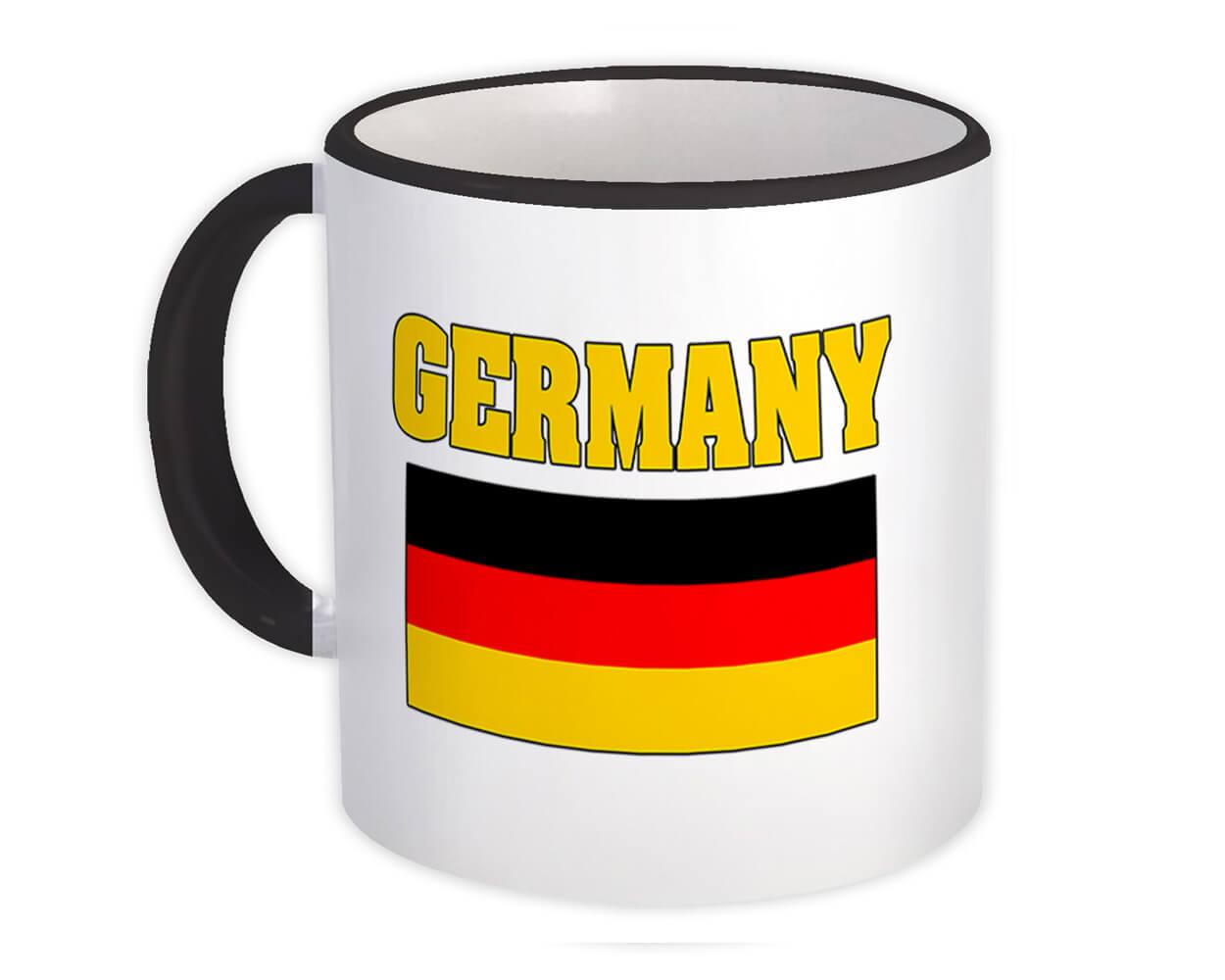 Gift Mug : Germany Flag Chest German Country Expat Patriotic Flags Travel