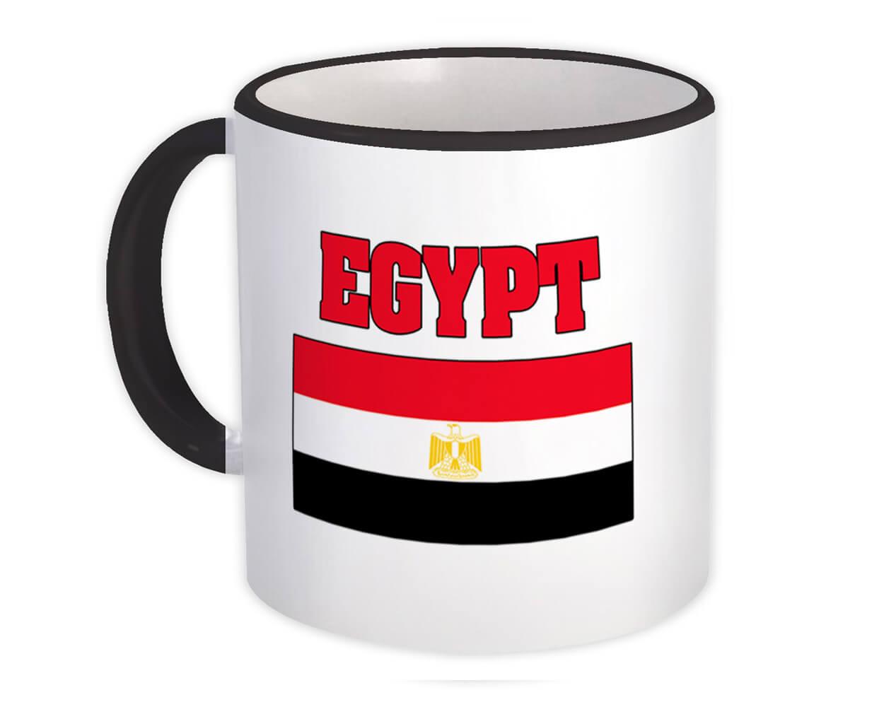 Gift Mug : Egypt Flag Chest Egyptian Country Expat Patriotic Flags Travel