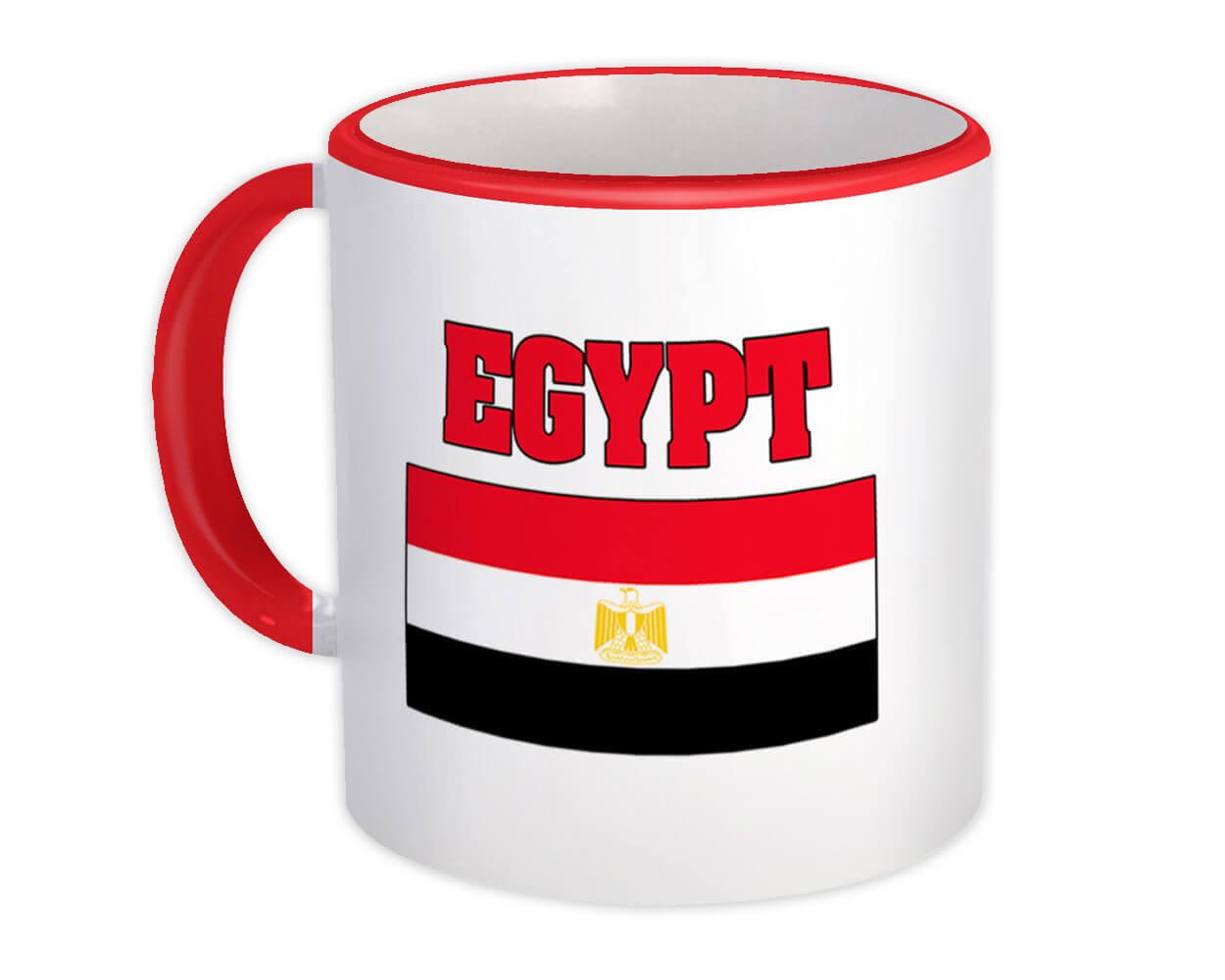 Gift Mug : Egypt Flag Chest Egyptian Country Expat Patriotic Flags Travel