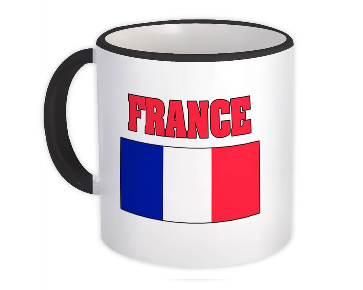 Gift Mug : France Flag Chest French Country Expat Patriotic Flags Travel