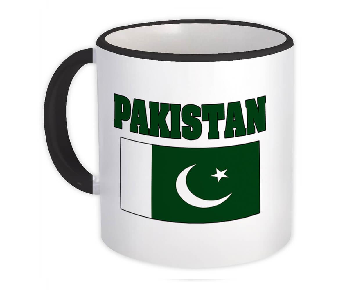 Gift Mug : Pakistan Flag Chest Pakistani Country Expat