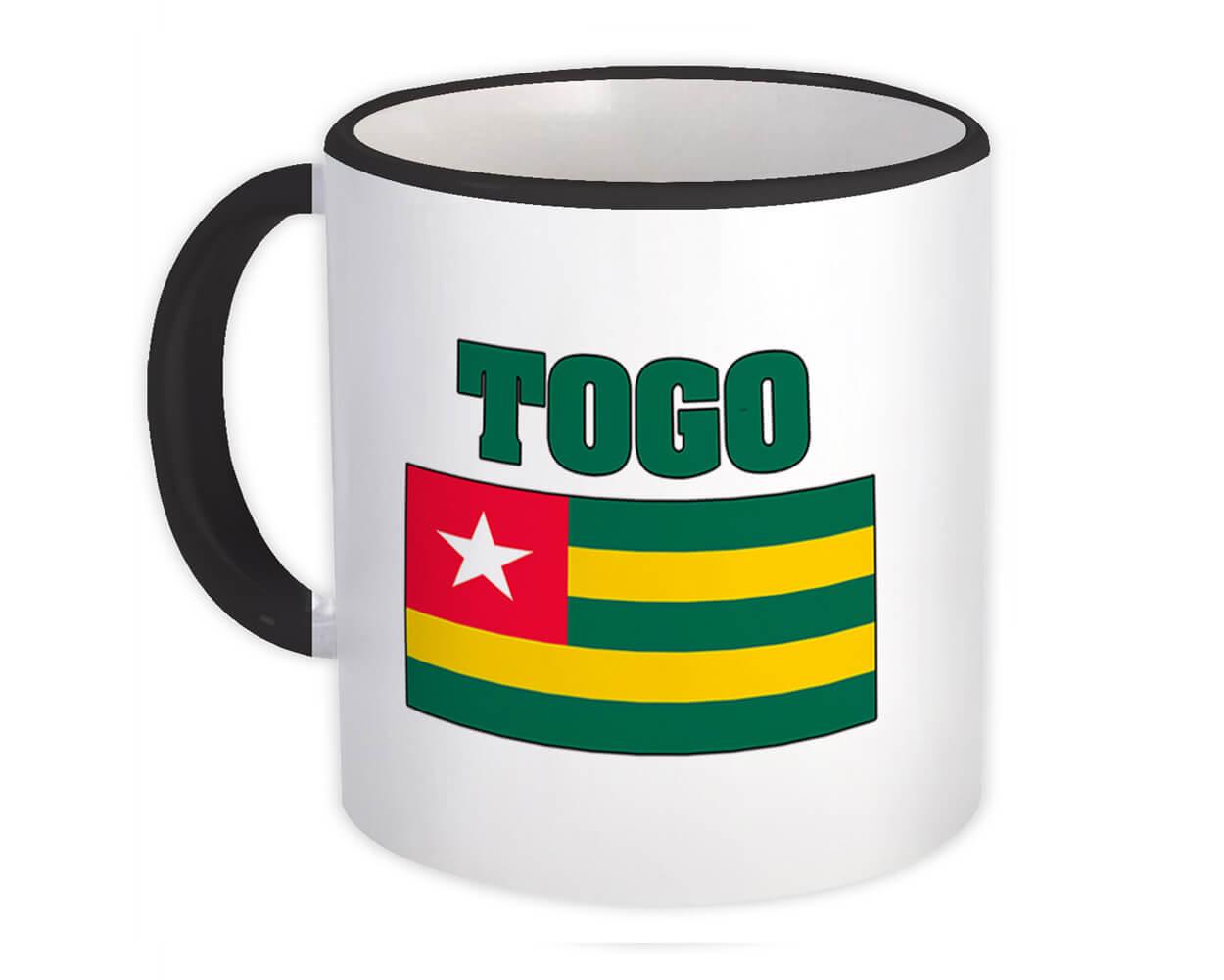 Gift Mug : Togo Flag Chest Togolese Country Expat Patriotic Flags Travel