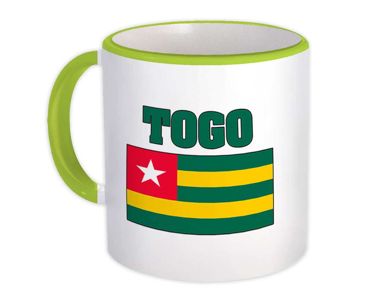 Gift Mug : Togo Flag Chest Togolese Country Expat Patriotic Flags Travel