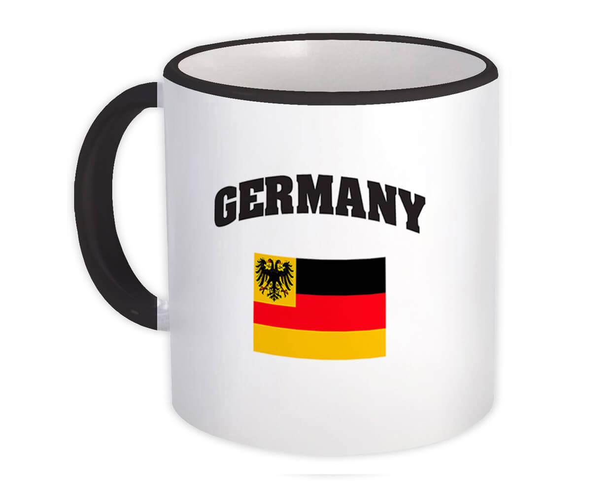 Gift Mug : Germany Flag Chest German Expat Country Patriotic Flags Travel