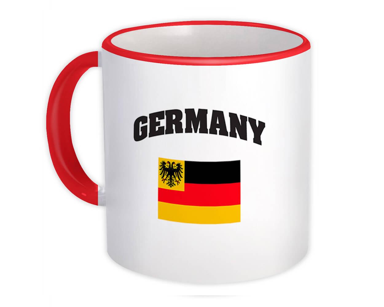 Gift Mug : Germany Flag Chest German Expat Country Patriotic Flags Travel