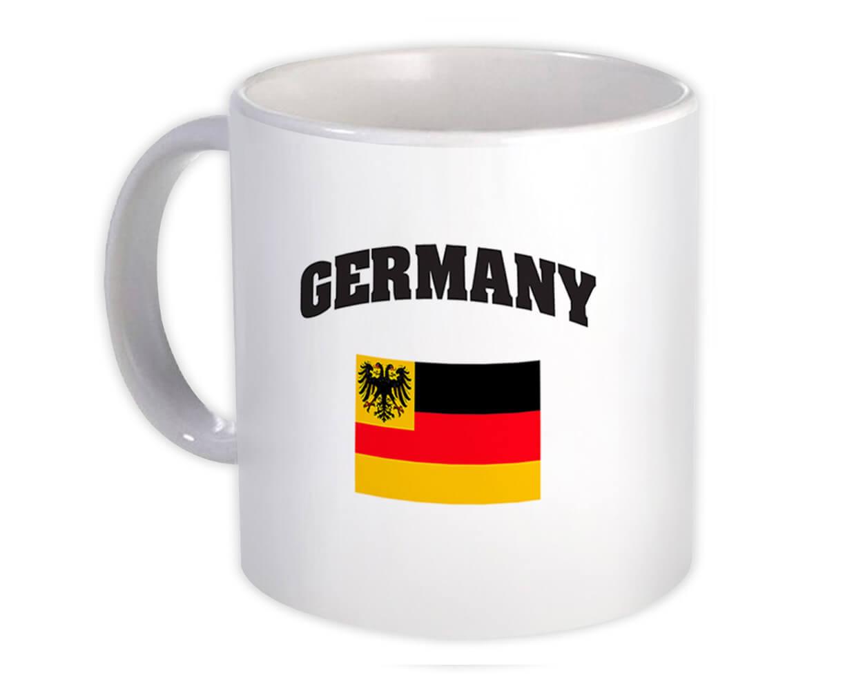 Gift Mug : Germany Flag Chest German Expat Country Patriotic Flags Travel