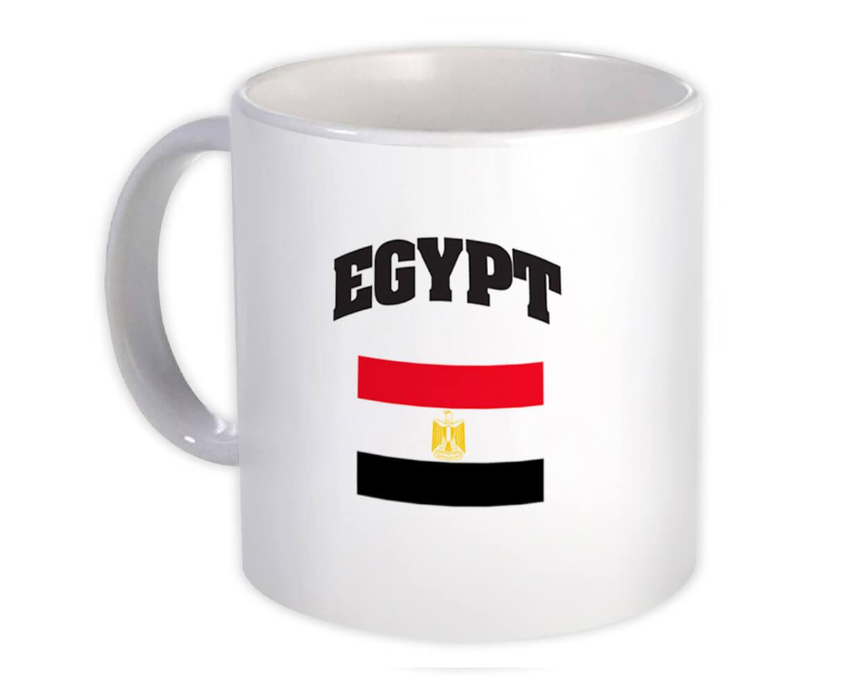 Gift Mug : Egypt Flag Chest Egyptian Expat Country Patriotic Flags Travel