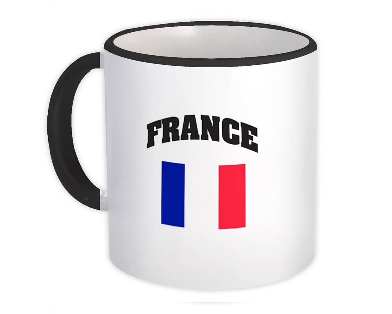 Gift Mug : France Flag Chest French Expat Country Patriotic Flags Travel