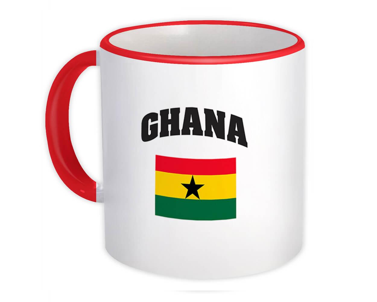 Gift Mug : Ghana Flag Chest Ghanaian Expat Country Patriotic Flags Travel