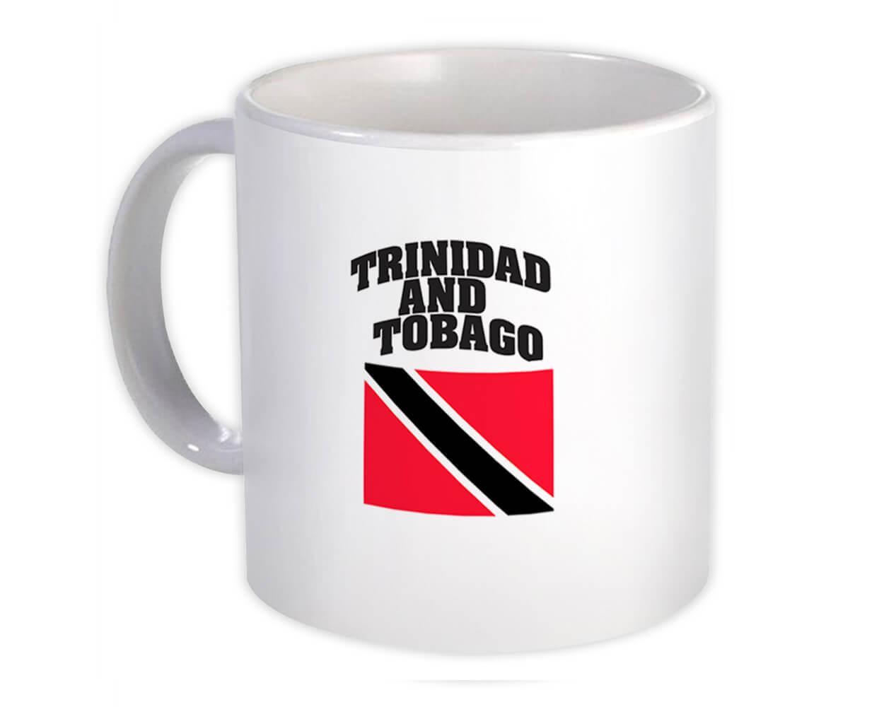 Gift Mug : Trinidad and Tobago Flag Chest Trinidadian Expat Country