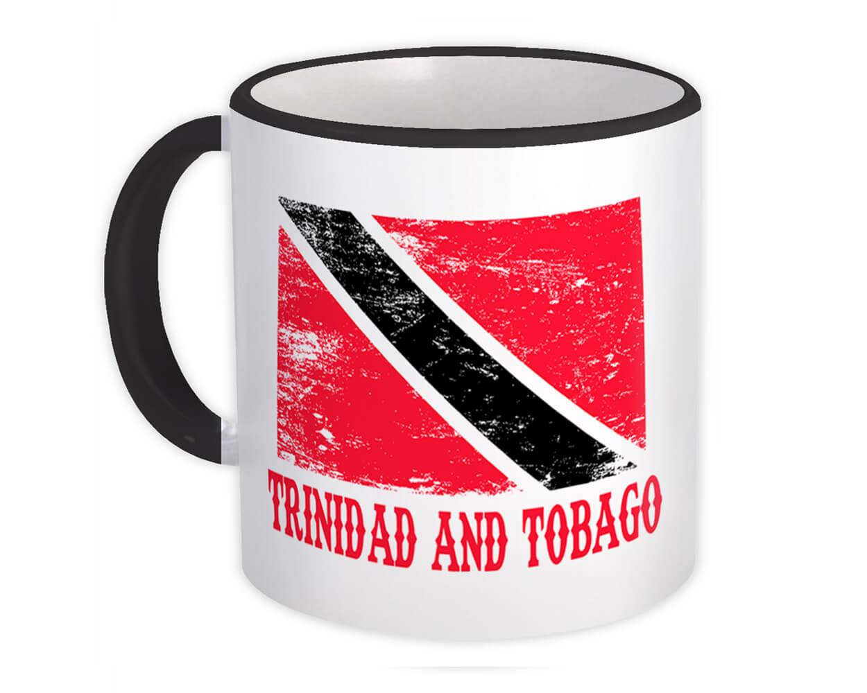 Gift Mug : Trinidad and Tobago Flag Patriotic Trinidadian Expat Country