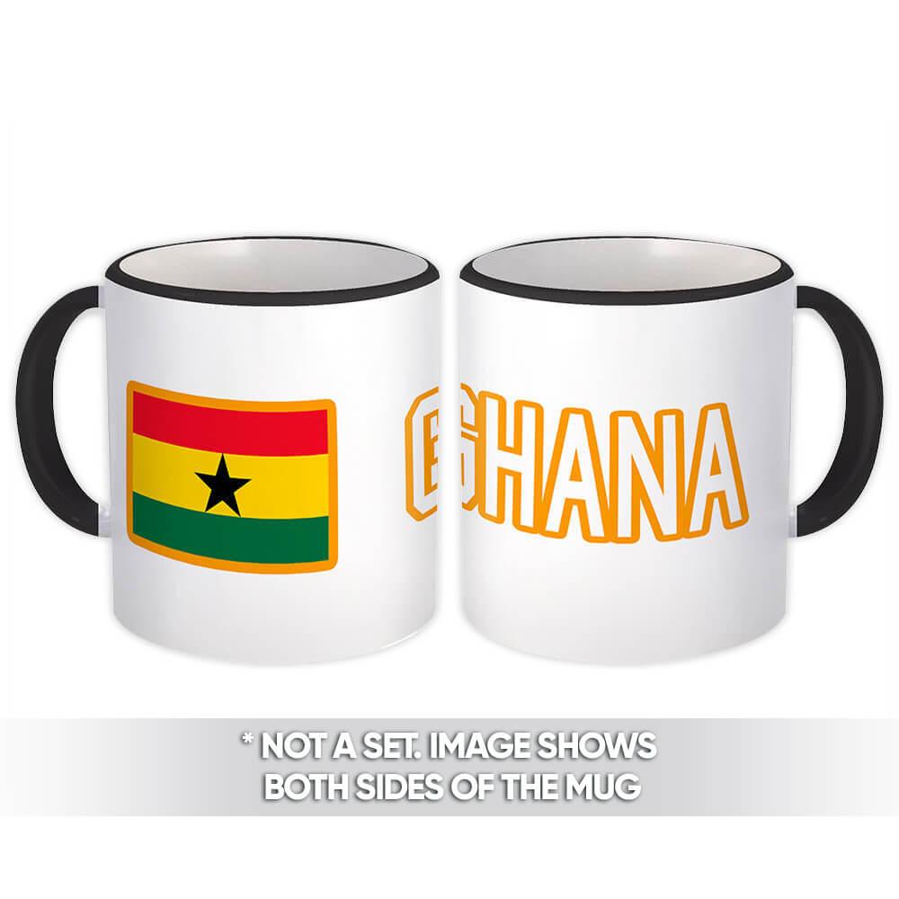 Gift Mug : Ghana Flag Pride Patriotic Expat Ghanaian Country