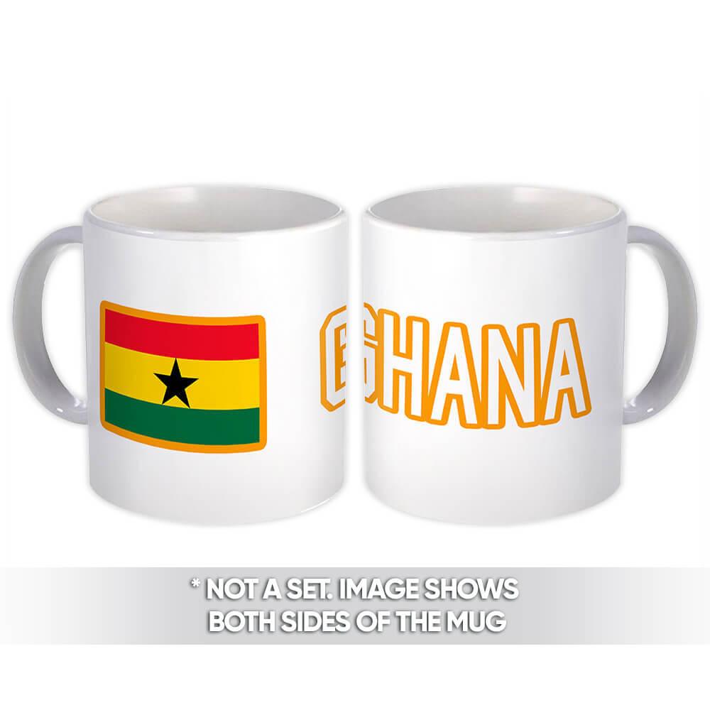 Gift Mug : Ghana Flag Pride Patriotic Expat Ghanaian Country