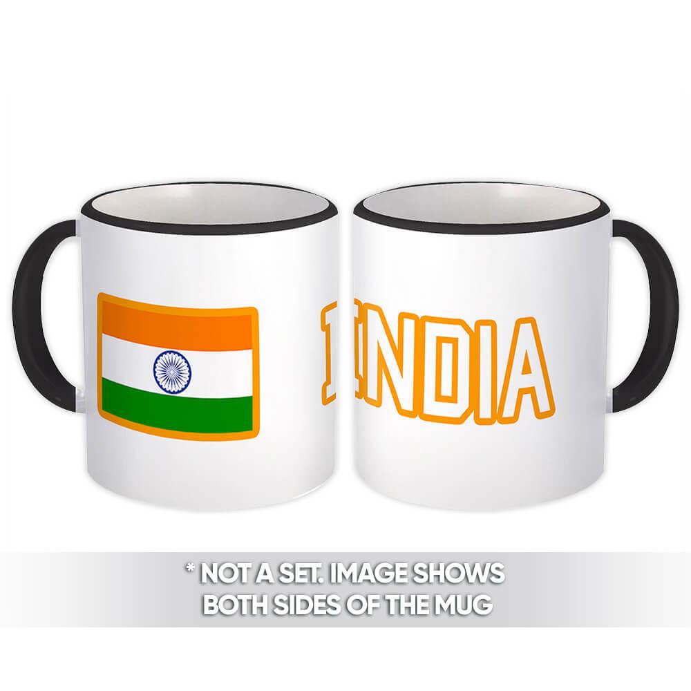 Gift Mug : India Flag Pride Patriotic Expat Indian Country