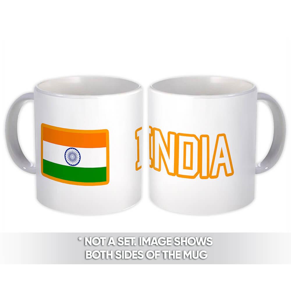 Gift Mug : India Flag Pride Patriotic Expat Indian Country