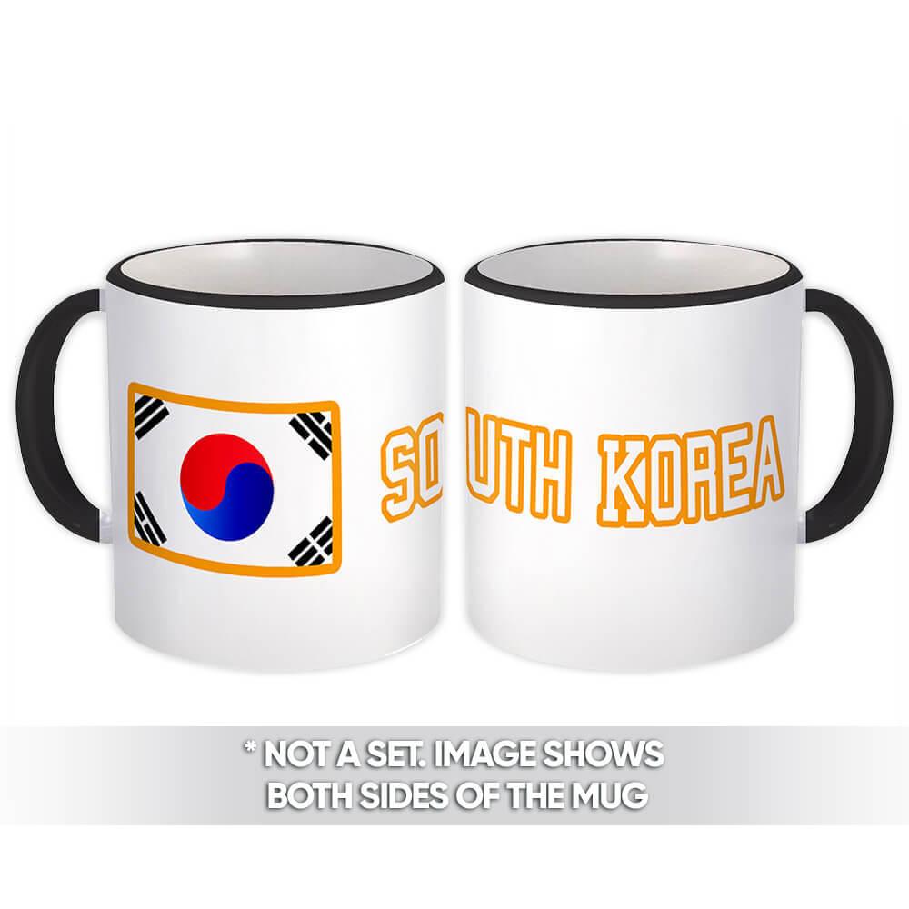 Gift Mug : South Korea Flag Pride Patriotic Expat Korean Country